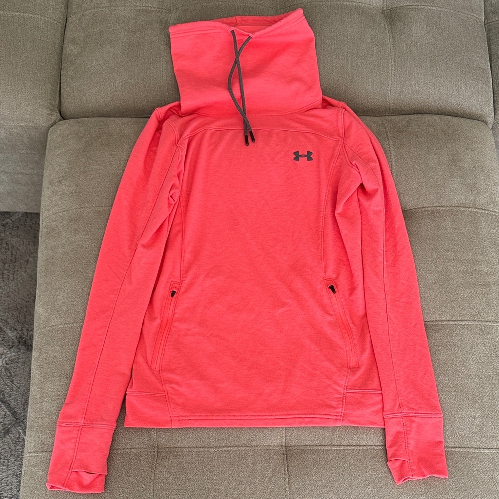 Under Armour Bright Coral Pullover